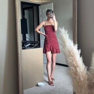 Red and White Polka Dot dress from Princess Polly. US size 4.